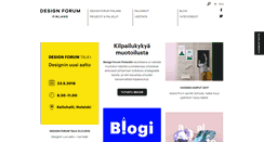 Desktop Screenshot of designforum.fi